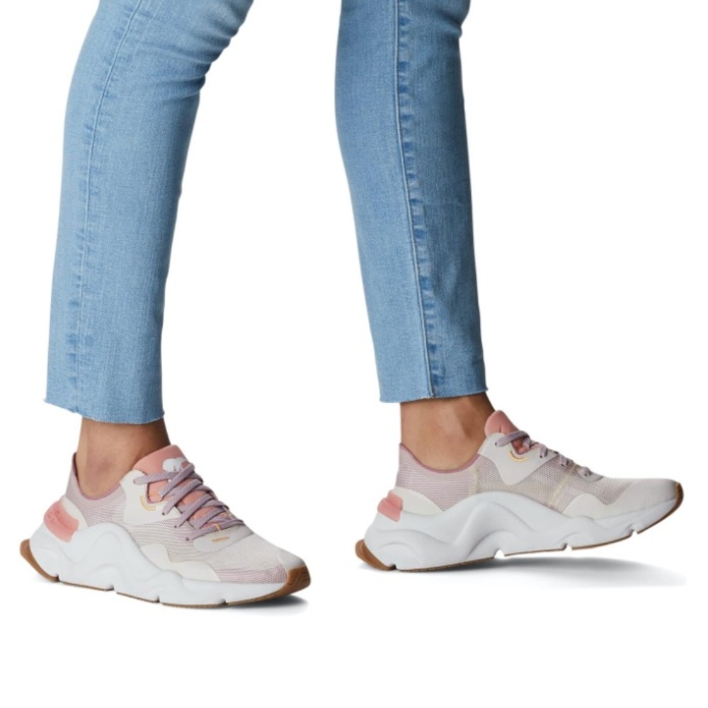 Sorel Kinetic Rnegd Float Chalk/Eraser Pink 10 New - Picture 2 of 6